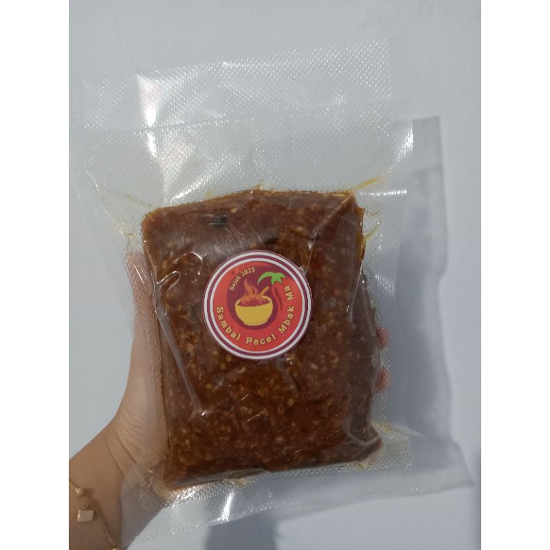 

SAMBEL PECEL MBAK MA KHAS BLITAR 500 GRAM PEDAS SEDANG