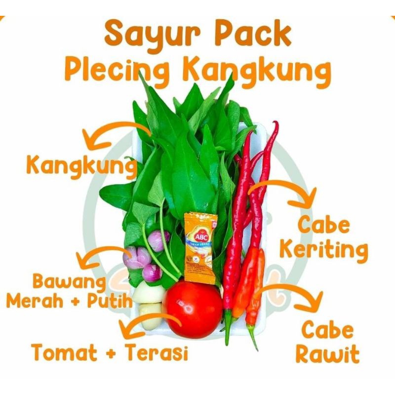 

KIRIM INSTAN Paket Sayur Potong Plecing Kangkung/ Sayur Kangkung Pack