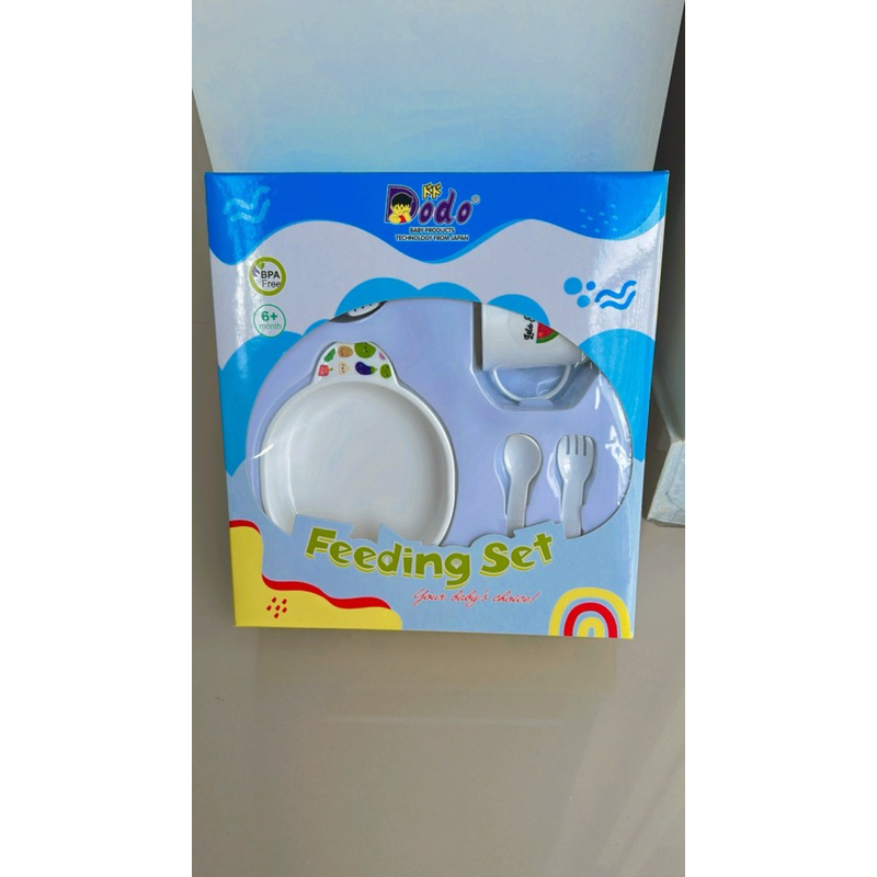 Dodo Feeding Set Baby BARU (Ex Kado)