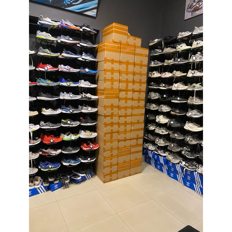 rak sepatu 9 lantai nb574 sz42 blue