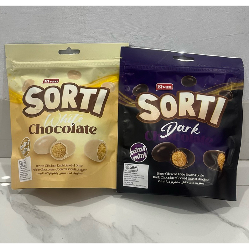 

COKELAT SORTI by ELVAN DARK & WHITE @120gr