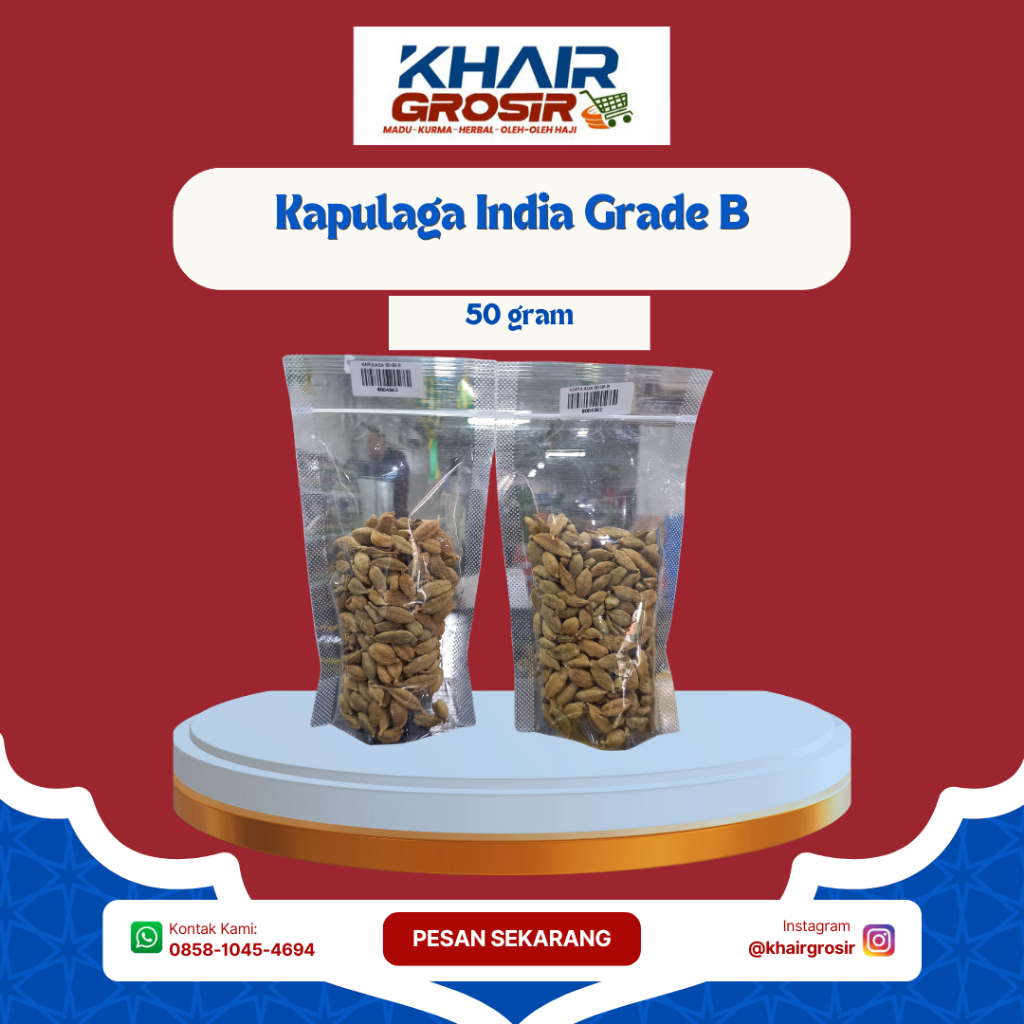 

Kapulaga India Grade B