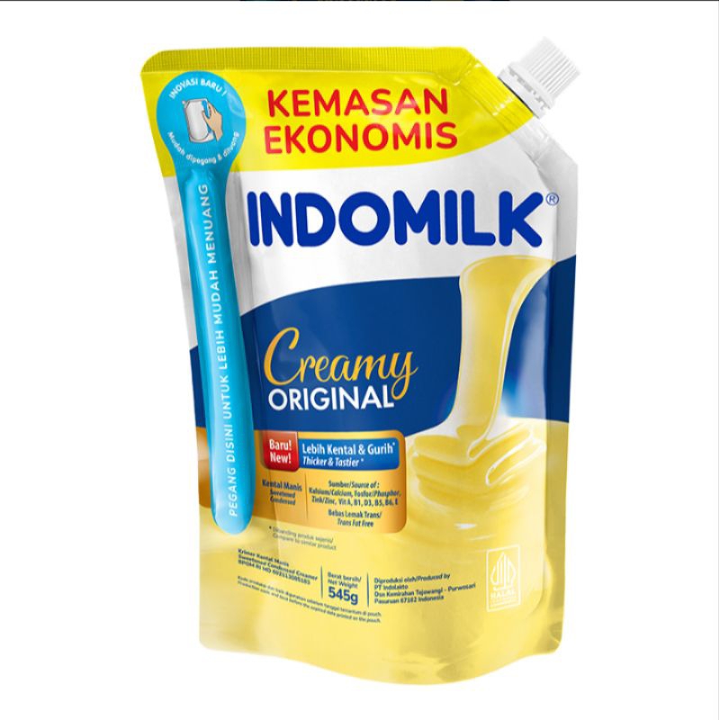 

INDOMILK Krimer Kental Manis Putih 545 g