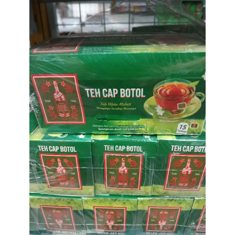 

Teh Hijau Melati Cap Botol