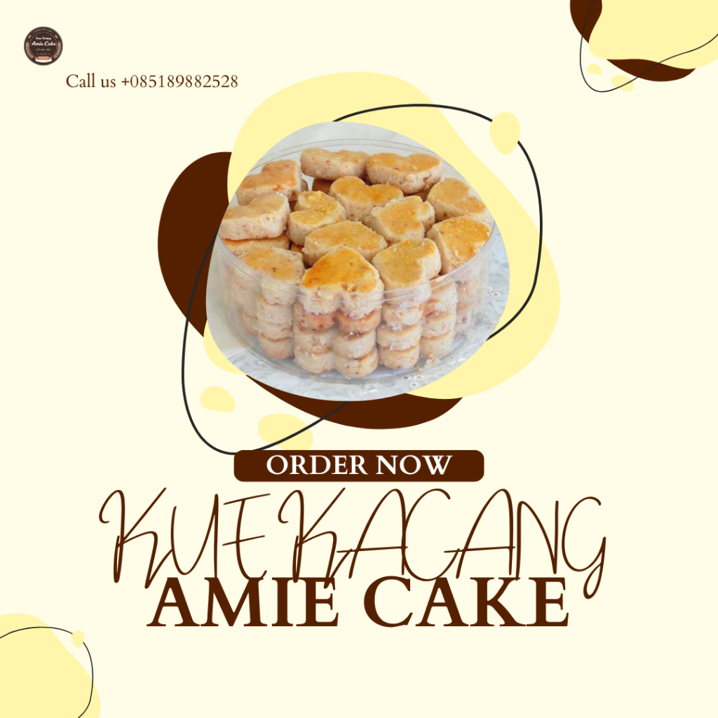 KUE KACANG 1 TOPLES 500GRAM | cocok untuk cemilan sehari hari maupun hampers lebaran | Amie.Cake