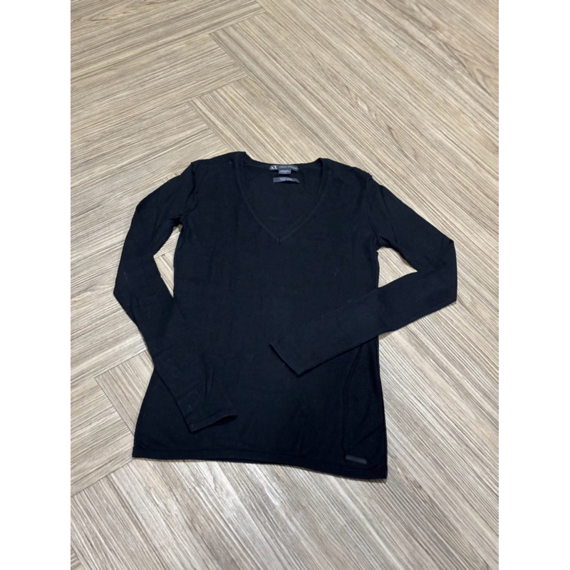 Armani Exchange vneck longsleeve top original