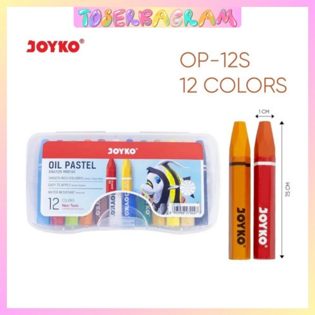 

Crayon Oil Joyko OP-12S (1 Set)