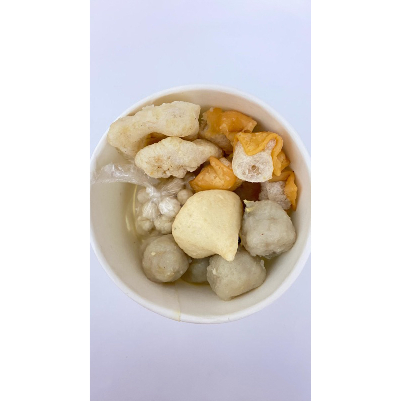 

Bakso aci topinh dumpling ayam
