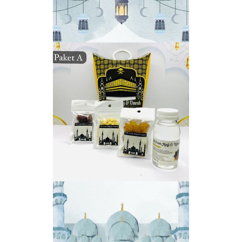 

Paket Mekkah A B C Tas tali Hitam