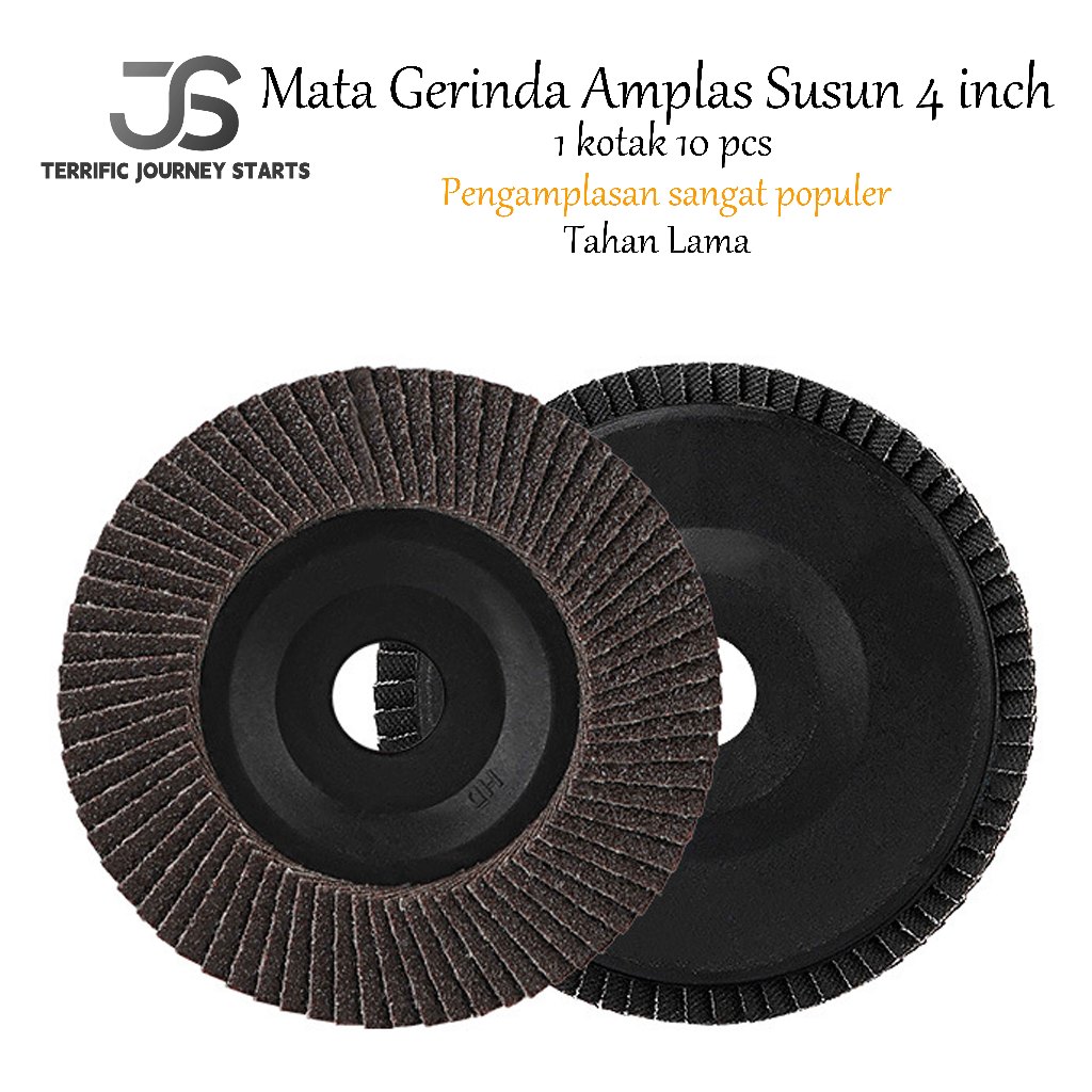 Amplas susun amplas susun 4 inch flap disk amplas mata gerinda amplas mata amplas gerinda