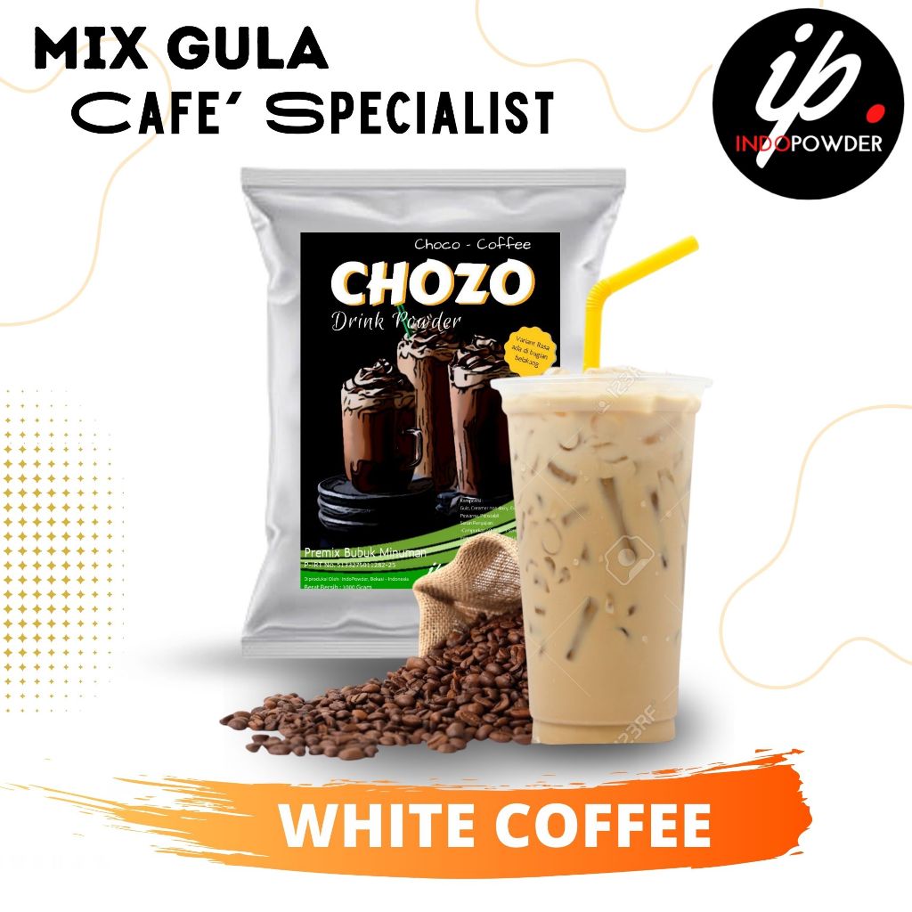 

IP Bogor - Bubuk Minuman Rasa WHITE COFFEE 1Kg Untuk Cafe, Waralaba dan Resto