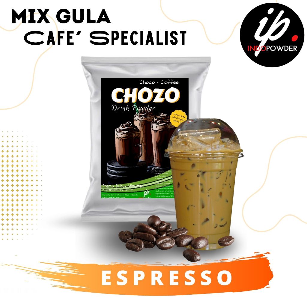 

IP Bogor - Bubuk Minuman Rasa ESPRESSO 1Kg Untuk Cafe, Waralaba dan Resto