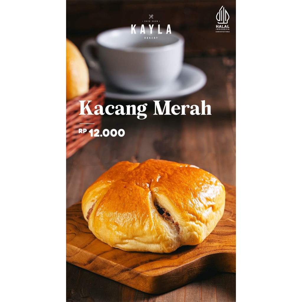 

Roti kacang merah
