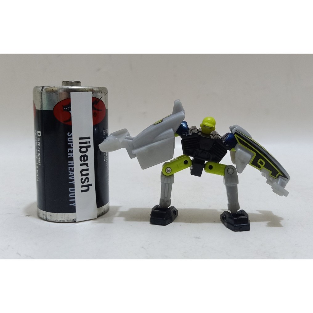 Vintage hotwheels robo wheels crash coaster figure transform diecast