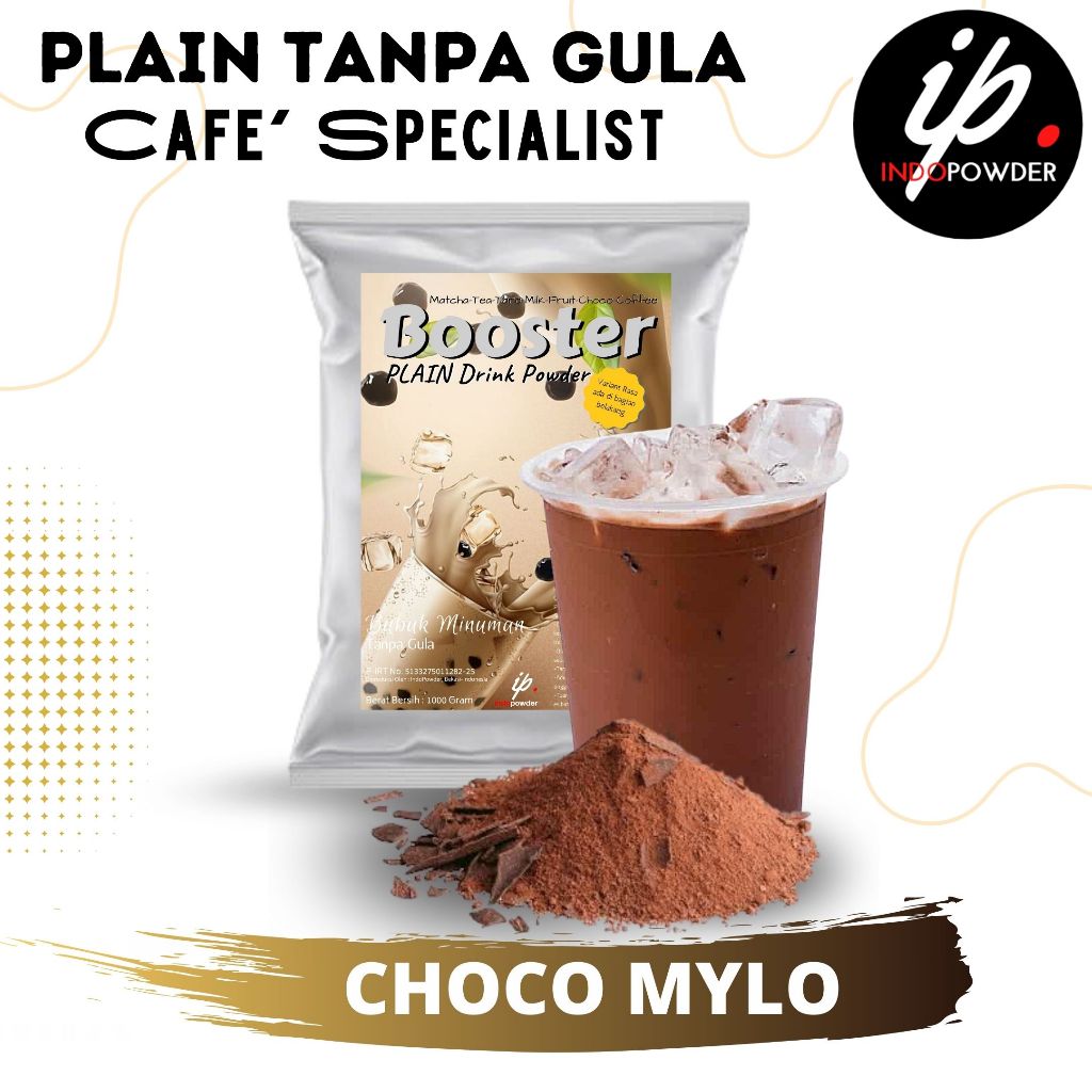 

IP Bogor - Bubuk Minuman Plain Tanpa Gula Rasa CHOCO MYLO 1Kg Untuk Cafe, Waralaba dan Resto