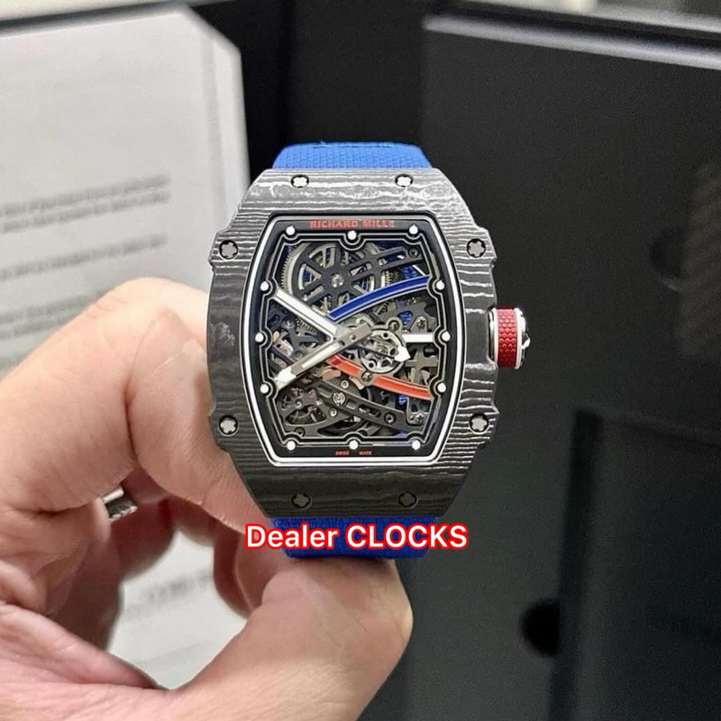 Richard MilleRM67-02 Sebastian Ogier | Black Blue Carbon TPT & Quartz TPT