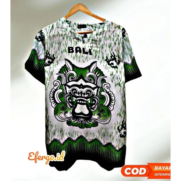 baju barong bali terbaru - baju bali unisex - baju barong - baju pantai bali - kaos bali