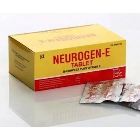 Ready Neurogen E Tablet B-Complex Plus Vitamin E, 100 tablets Ori Malaysia