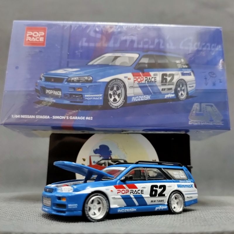 POP RACE NISSAN STAGEA SIMONS GARAGE #62
