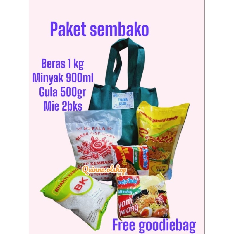 

Paket Sembako Berbagi /hampers..
