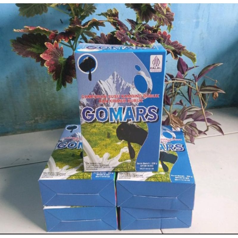 

Susu Kambing Gomars Rasa Vanilla Netto 200 gram