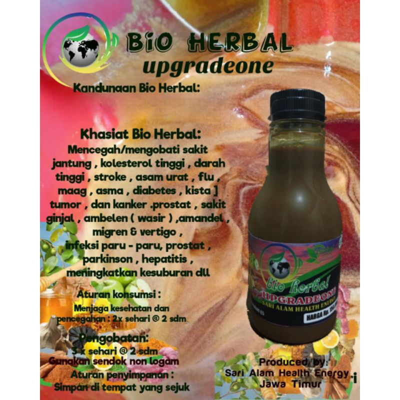 

bio herbal stroke, kanker, hipertensi