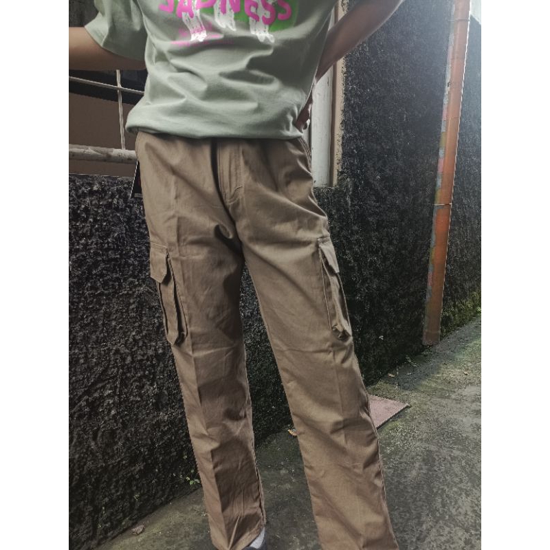 celana panjang cowok | celana panjang kargo cowok