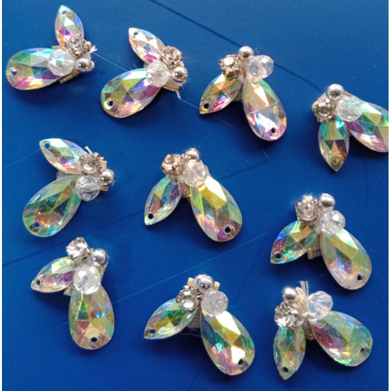 10pics mute kaca rangkai @20000