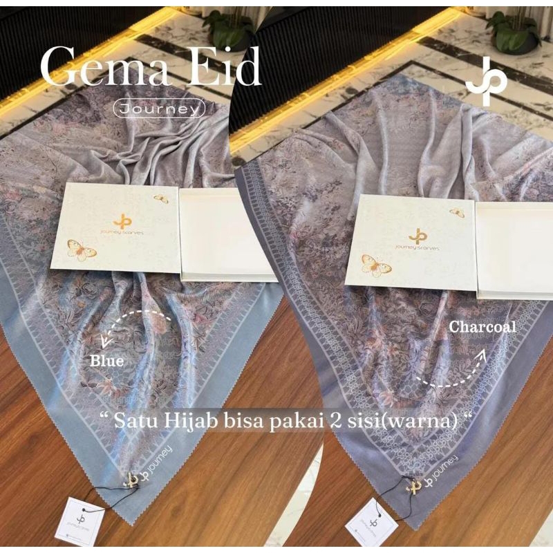 SEGIEMPAT MOTIF JOURNEY/VOAL MOTIF JORNEY/HIJAB SEGIEMPAT JOURNEY