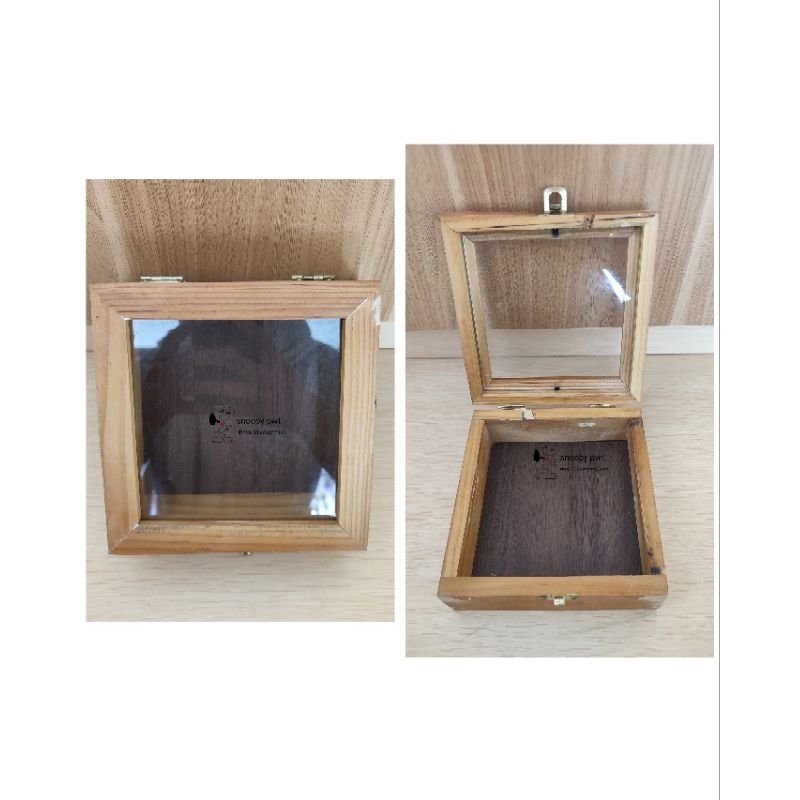 Mahar Kayu / Kotak Cincin / Kotak Cincin Akrilik
