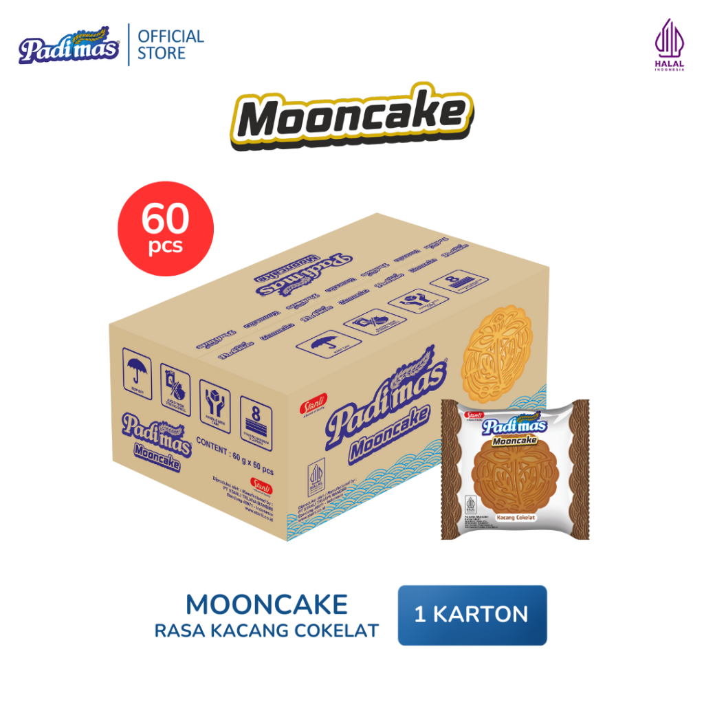 

Mooncake Padimas Kacang Cokelat Karton