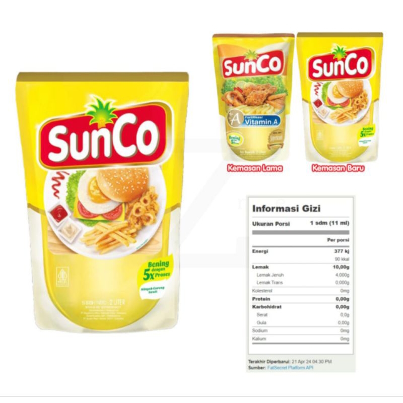 

MINYAK GORENG SUNCO 2L