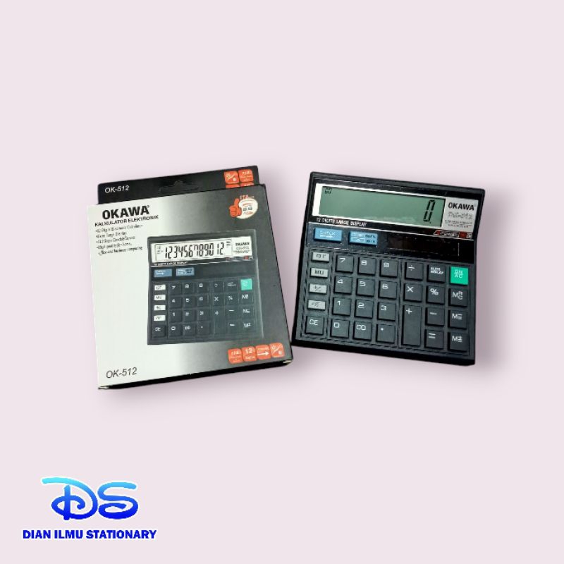 

kalkulator 12 digits okawa OK-512