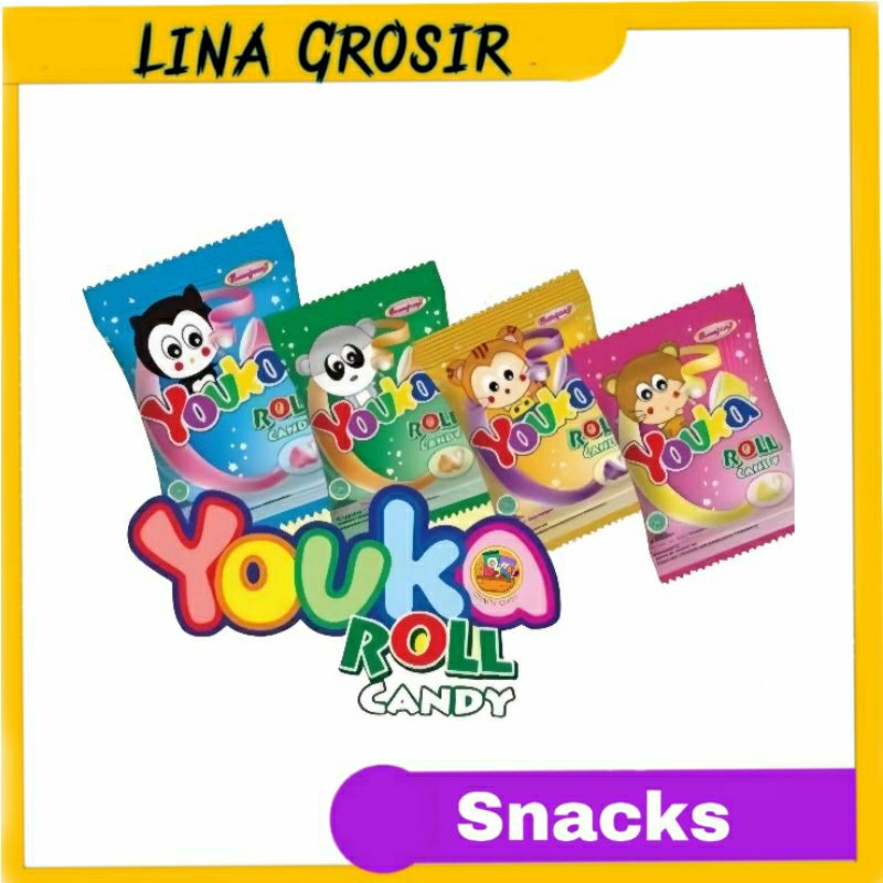

Youka Roll Candy 1 Pack @isi 20pcs
