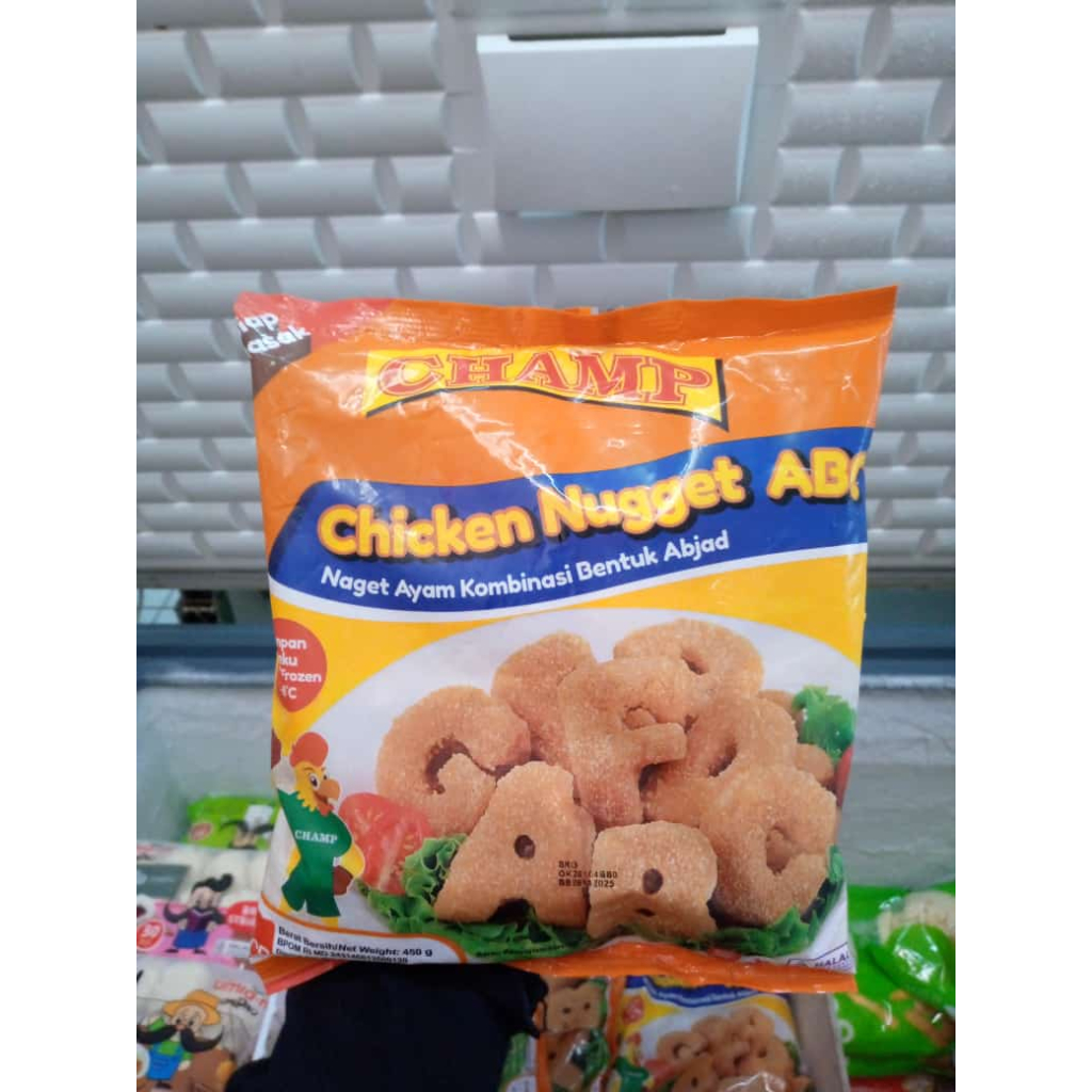 

CHAMP CHICKEN NUGGET ALFABET 500 GR
