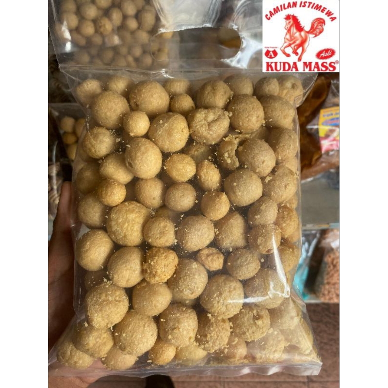 

Kerupuk Tahu 250g/Tahu Bulat Mini Kering 250g/Kerupuk Tahu Bulat/Keripik Tahu Walik 250g