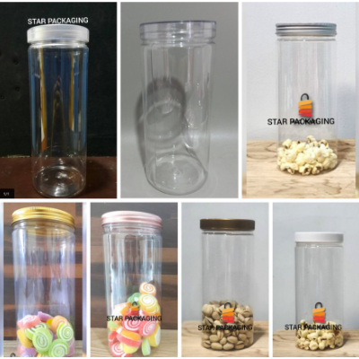 Toples 1500ml Toples Plastik 1500 ml Toples 1,5L PET Toples Cylinder