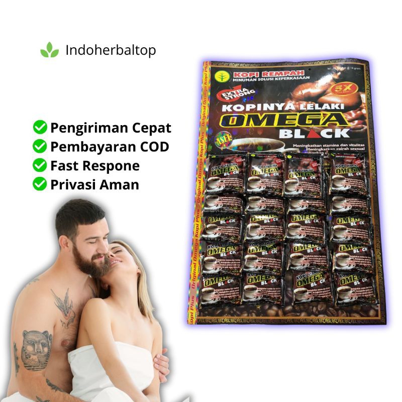 

Kopi Papan Omega Black isi 20 Sachet