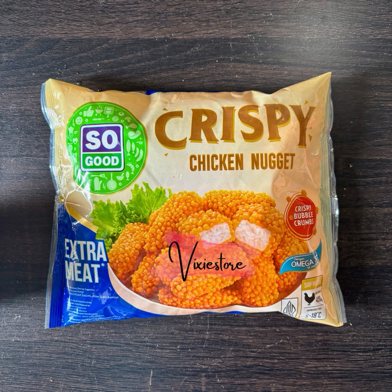 

So Good Crispy Chicken Nugget Extra Meat 400gr