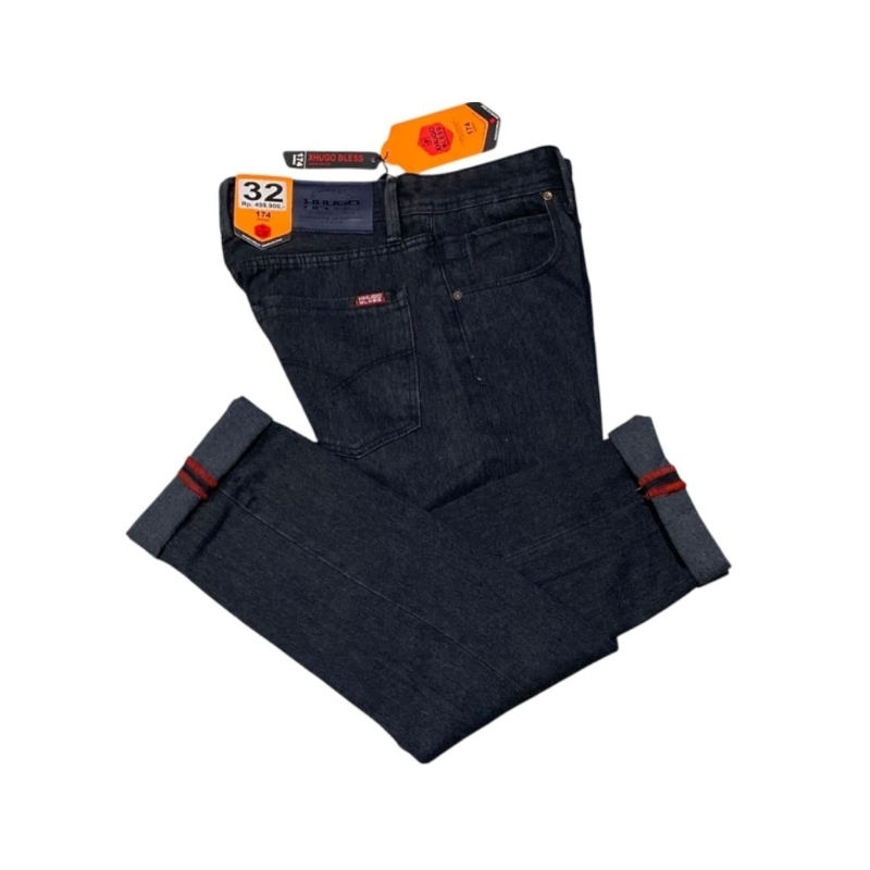 XHUGO BLESS CELANA JEANS PANJANG PRIA ORIGINAL // CELANA DENIM PRIA // CELANA JEANS PANJANG LAKI LAK