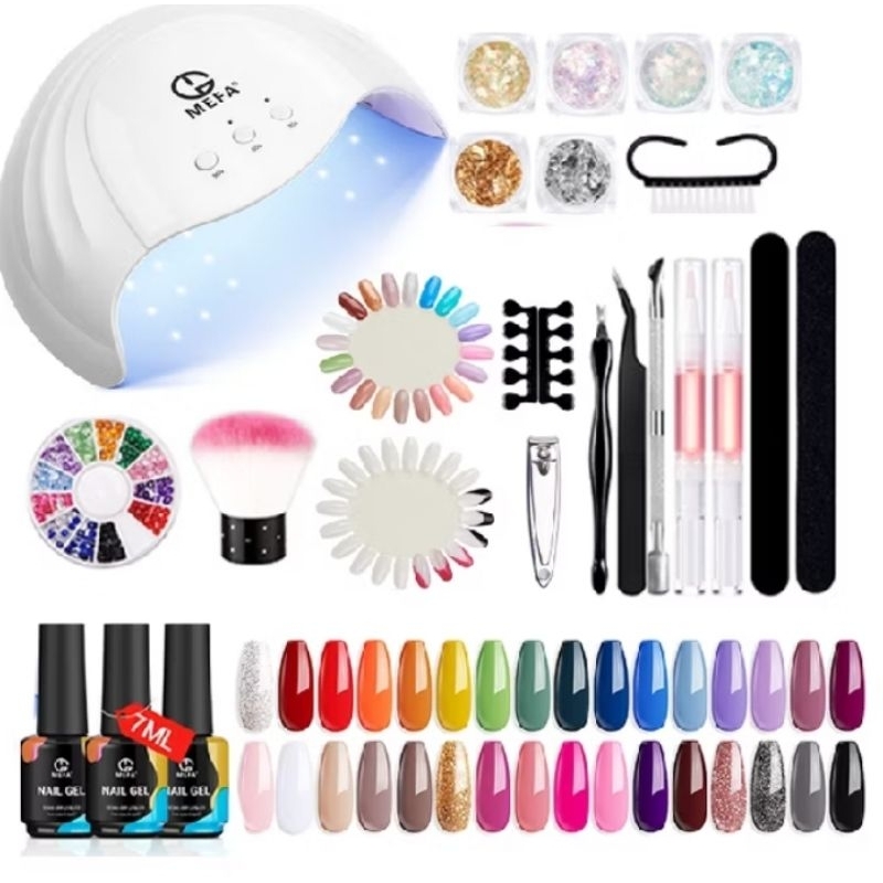 paket lengkap nail art