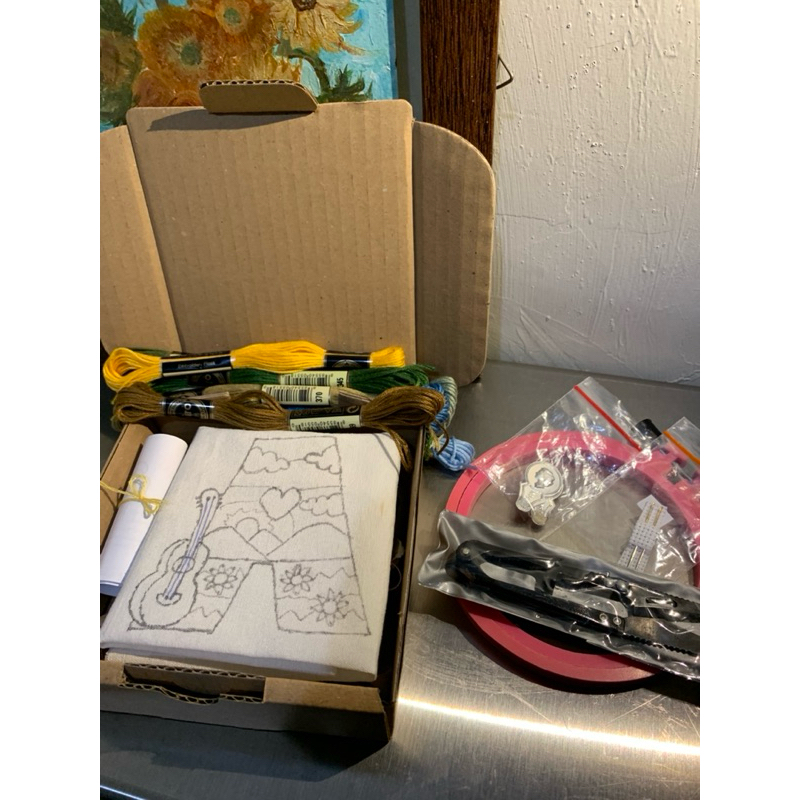 Embroidery Kit | Alat Menyulam | Custom Pola Embroidery