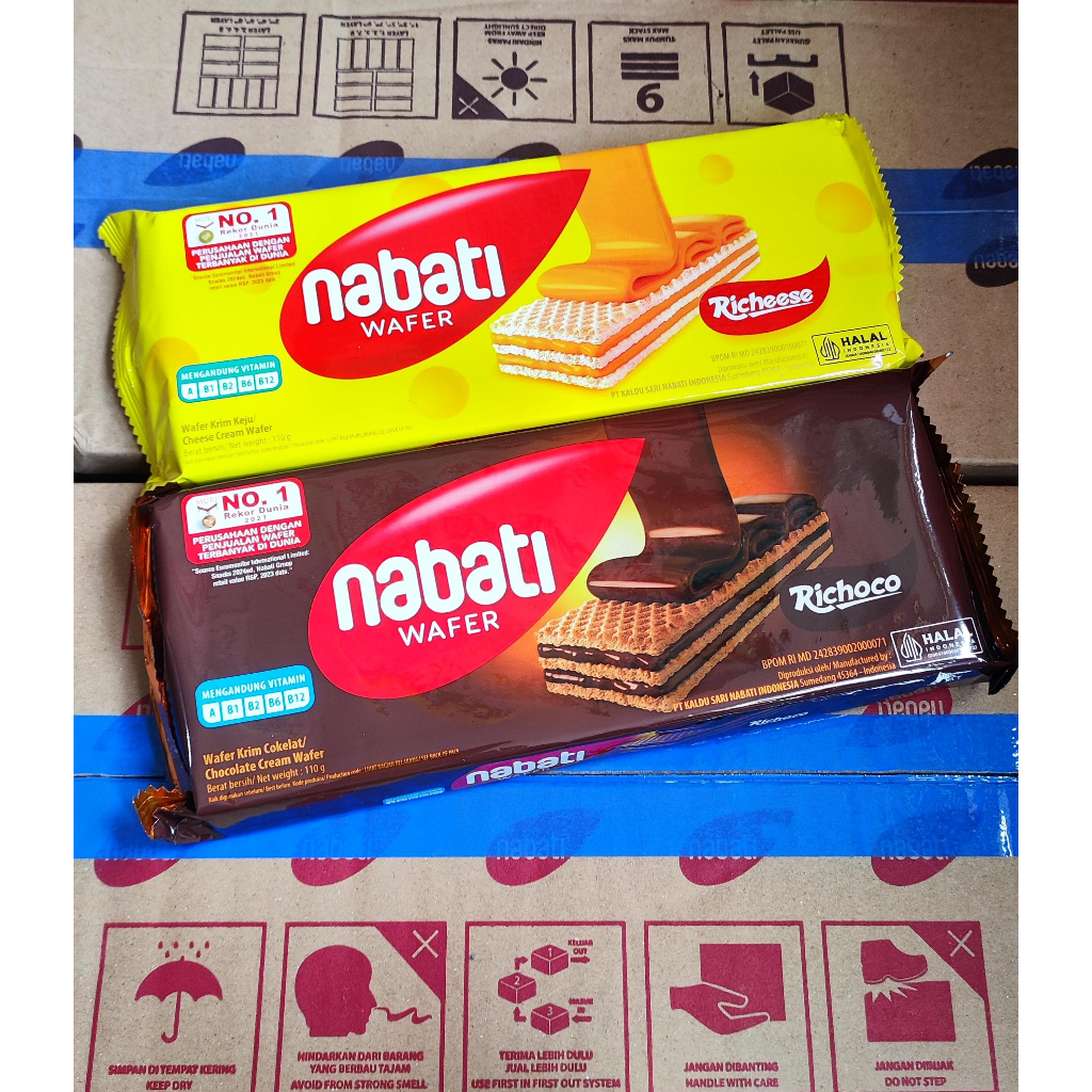 

1Dus 24pcs Nabati 5000 Wafer Hajatan Nisadkc