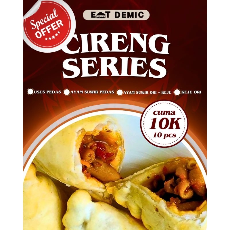 

CIRENG SUIR FROZEN || FROZEN FOOD || CIRENG ISI 10