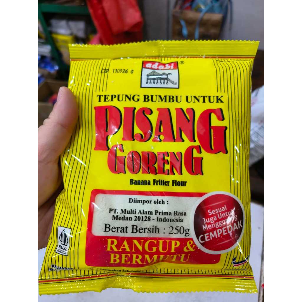 

adabi tepung pisang goreng / adabi tepung pisang goreng