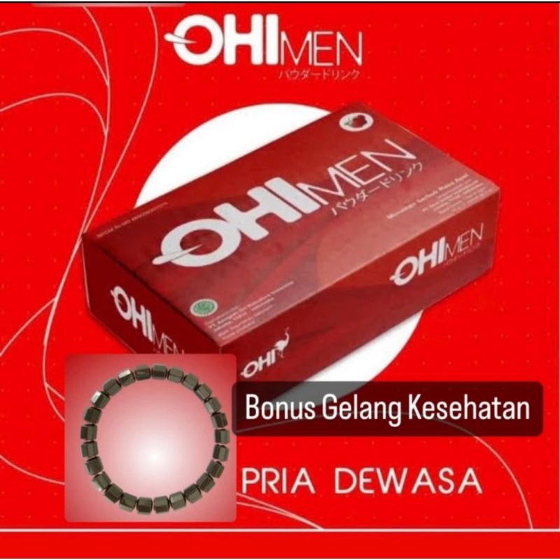 Ohimen suplemen serbuk pria