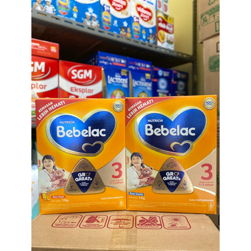 

BEBELAC 3 (1-3 Tahun) 1kg