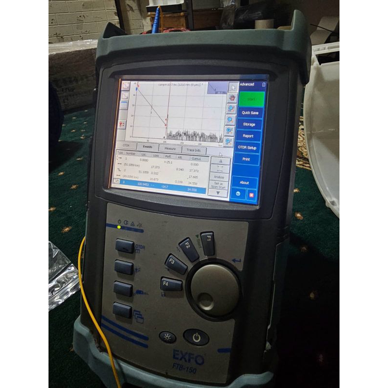 OTDR EXFO FTB-150 2lamda 1310/1550 second 39db