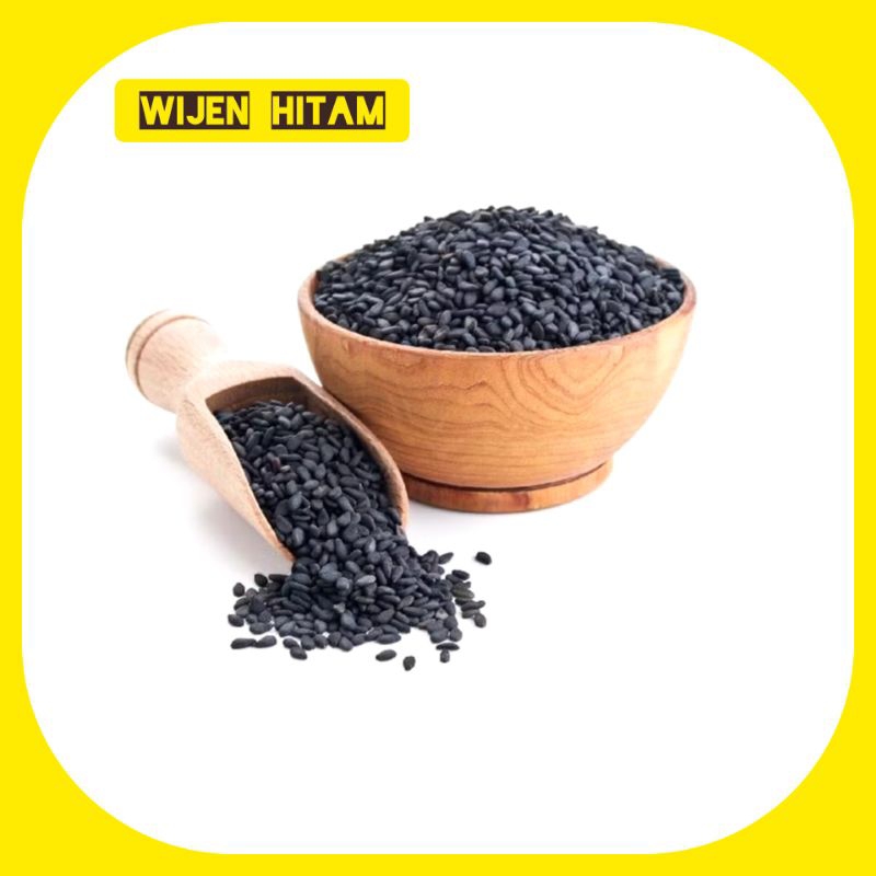 

Wijen Hitam 250gr dan 500gr