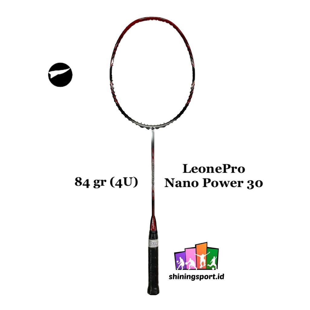 Raket Badminton LeonePro By Pro Ace Nano Power 30 (+ FREE TOWEL GRIP 2 PCS)